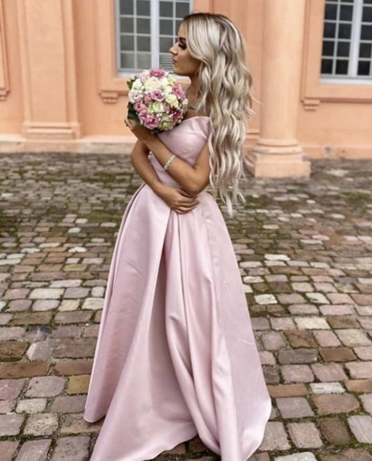 Baby Pink Prom/Wedding Dress