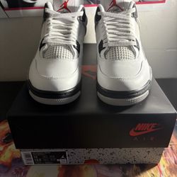 Nike Air Jordan 4 Retro Men's Size 12 White Cement 2025 FV5029-100