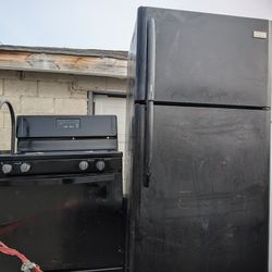 Fridge N Gas Stove 