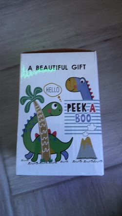 Peek-A-Boo Dinosaur Kids Gift Box