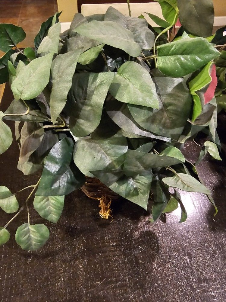 Fake Artificial Plant Pot Basket