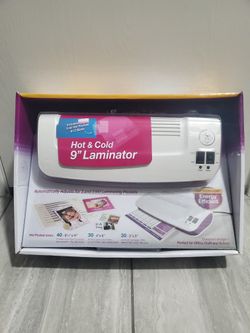 9" Hot And Cold Laminator
