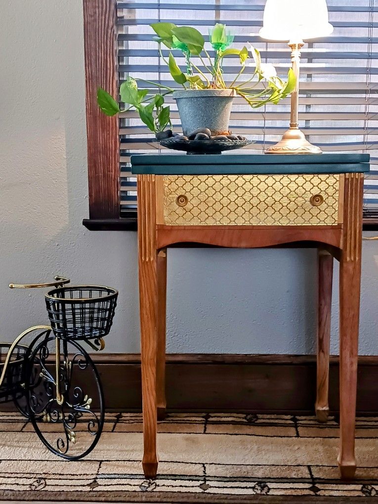 Repurpose Sewing Cabinet