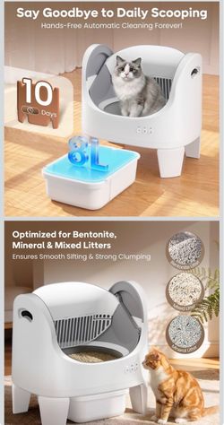 automatic cat litter box