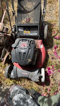 Mower and edger $50 each or $75/both