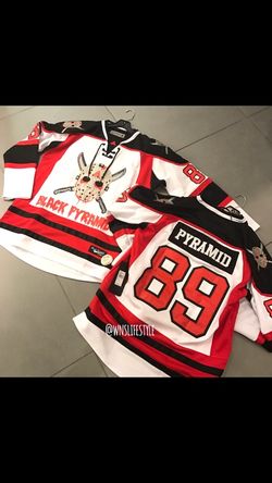 BLACK PYRAMID/CHRIS BROWN HOCKEY JERSEY