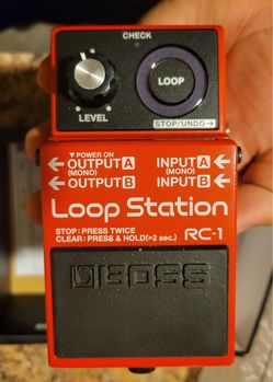 BOSS RC1 Loop pedal