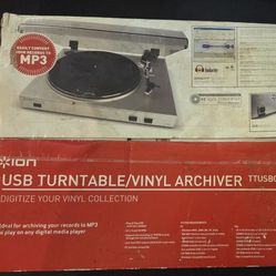 Vinyl Record Player And Vinyl To Mp3 Converter