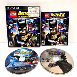 LEGO Batman 2: DC Super Heroes DVD Bundle (Sony PlayStation 3, 2012) PS3 CIB