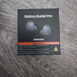 Samsung Galaxy Buds 2 Pro. Sealed Box. Graphite.  1 Year Warranty