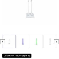 8' Colorkey Lighting Stand For Rotating Lights 