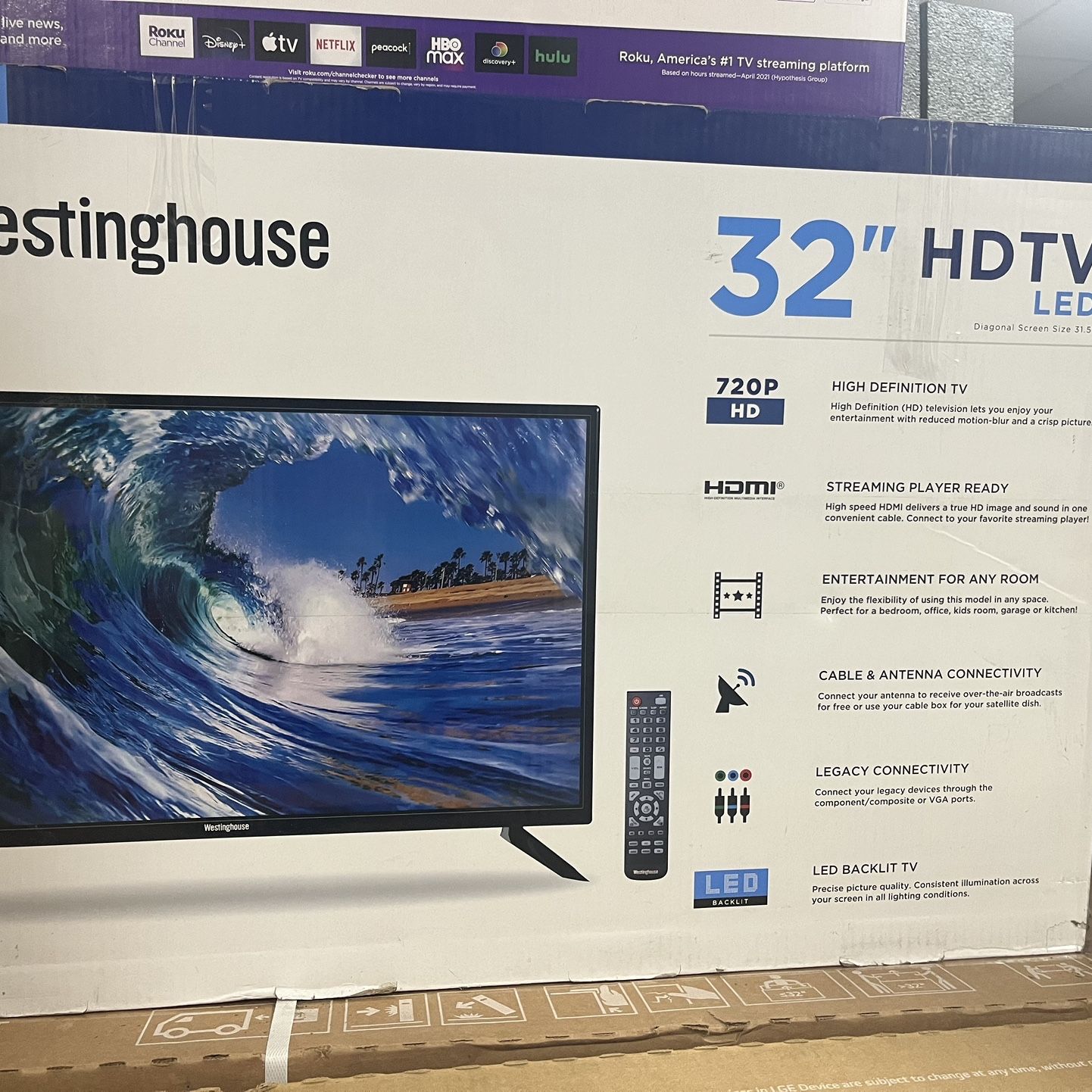 Westinghouse 32” Non Smart Tv 