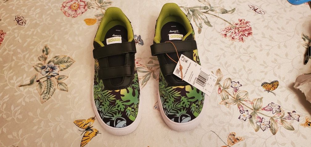 Adidas Disney Kermit Raid3r Skate Shoes


