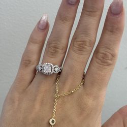 Brand New 1.04 G VS2 Natural Diamond Engagement Ring Cushion Cut 