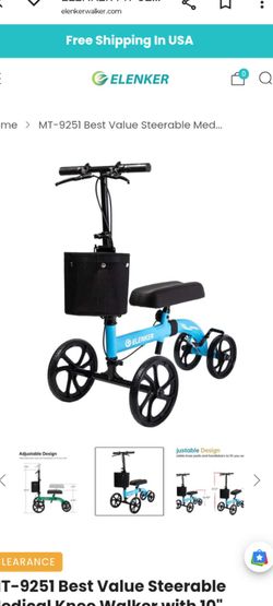 ELENKER KNEE WALKER