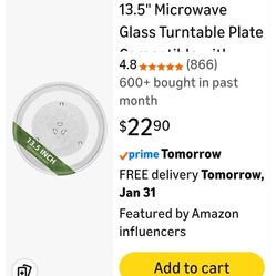 13.5 inch microwave turntable