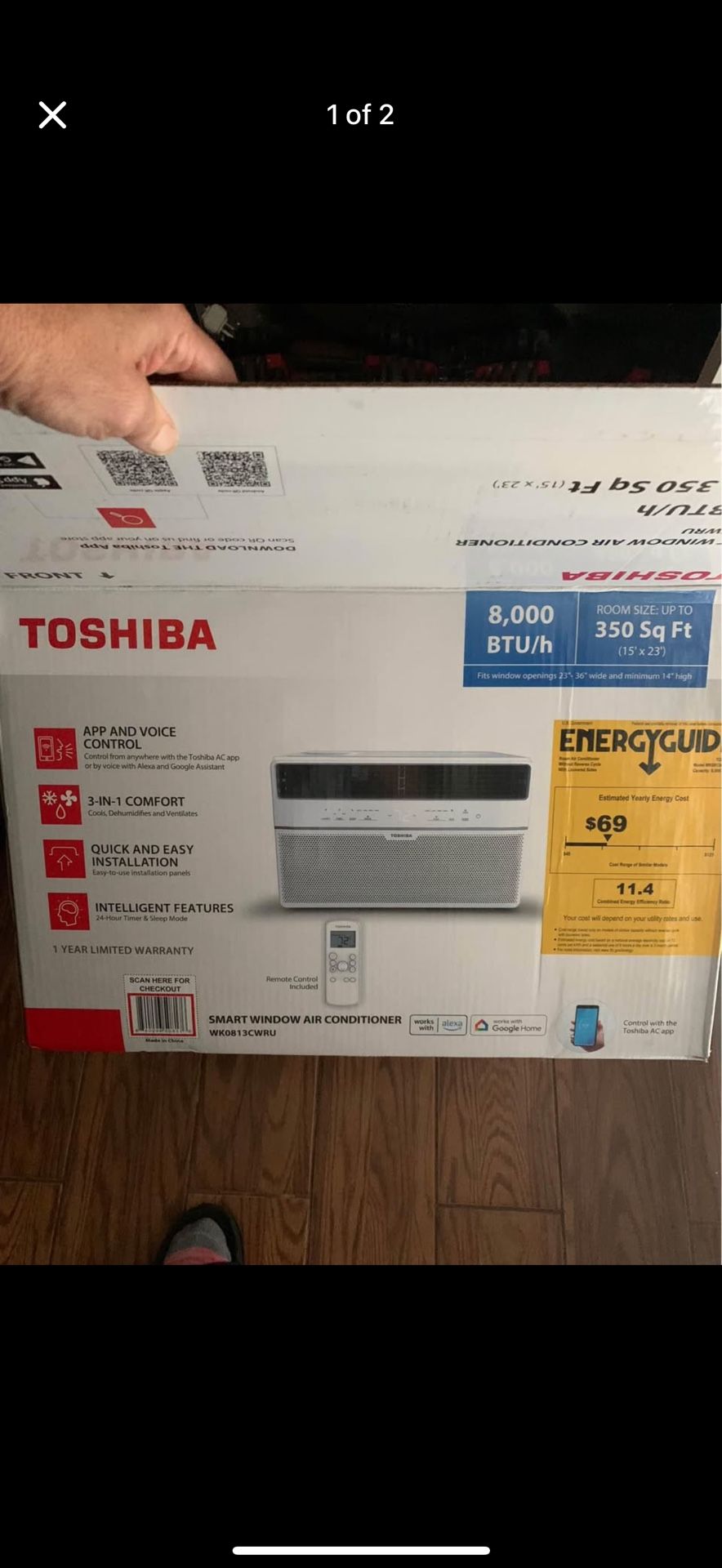 Wall Window AC $225