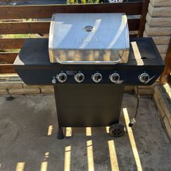 NexGrill 4 Burner + Side Burner BBQ Grill