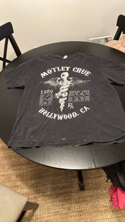 Motley Crue Hollywood CA Used Size XXL
