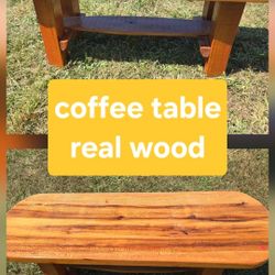 Beautiful Real Wood Coffee Table  NEED GONE ASAP