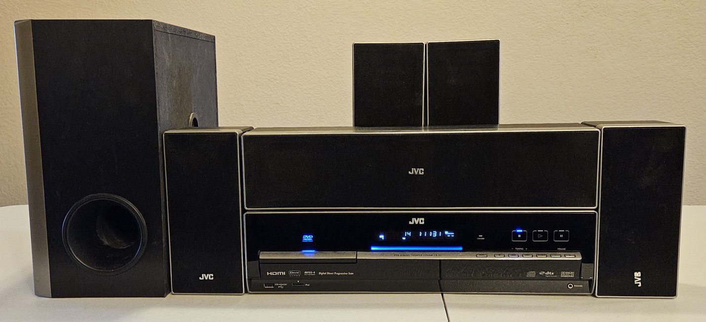 Pioneer/JVC Stereo Receiver/ DVD surround System Systems