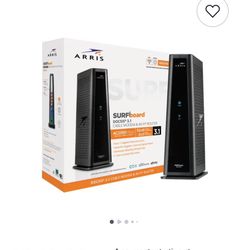 ARRIS - SURFboard DOCSIS 3.1 Cable Modem & Dual-Band Wi-Fi Router for Xfinity and Cox service tiers - Black