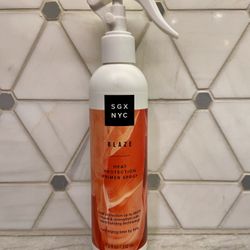 SGX NYC Blaze Leave-In Heat Protection & Primer Spray, for All Hair Types, 7.2 oz. New/unopened. 
