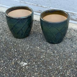 8,5” Ceramic Pot $20 Each New