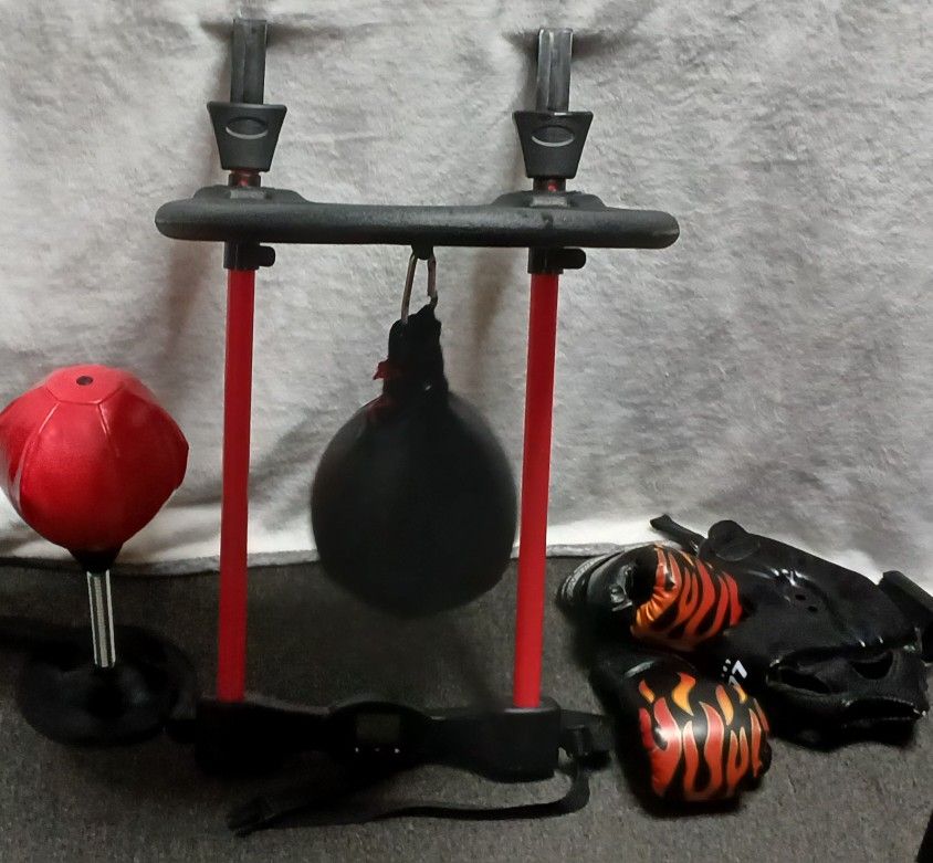 Over the door speed bag