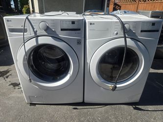 Lg Washer And Dryer Set Electric 30-day Warranty