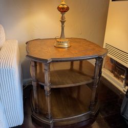 Vintage Side Console & Table