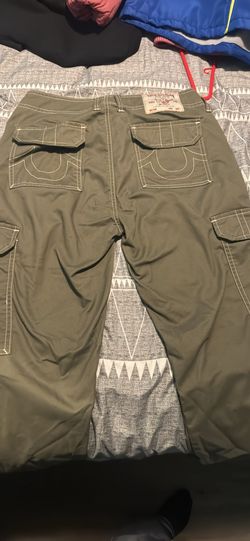 Green true religion pants joggers
