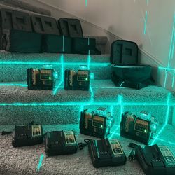 Brand New Dewalt 360 Green Laser 