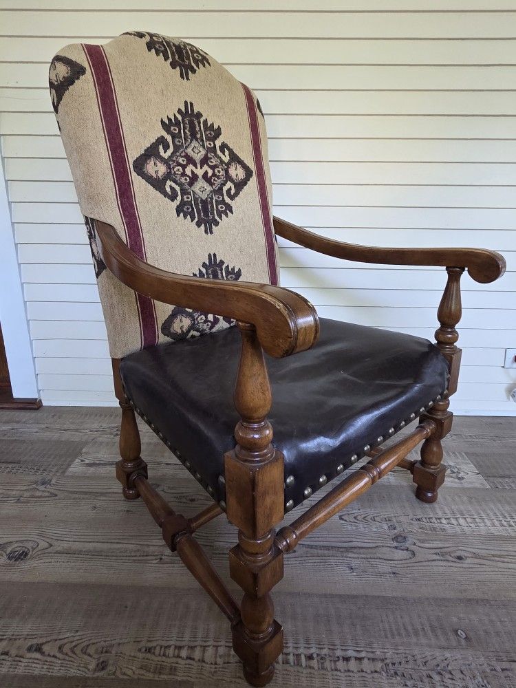 Antique Patterned Chair