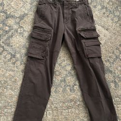 Holister Brown Cargo Pants