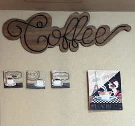 Kitchen Coffee Frames 