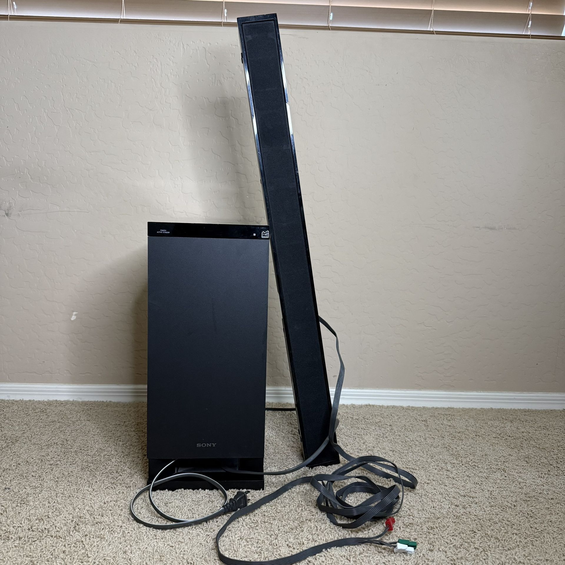 Subwoofer And Sound Bar