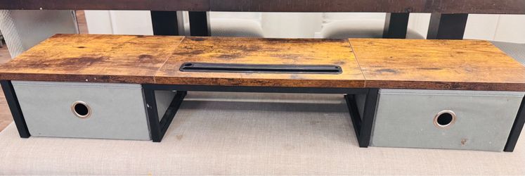 Monitor stand riser