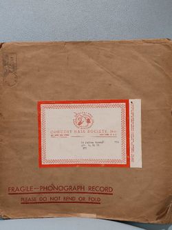 Dr Julius Màrmur Invitition Postcard From Concert Hall Society