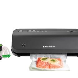 FoodSaver Preserve Vacuum Sealing System Starter Kit with Bags and Rolls 
