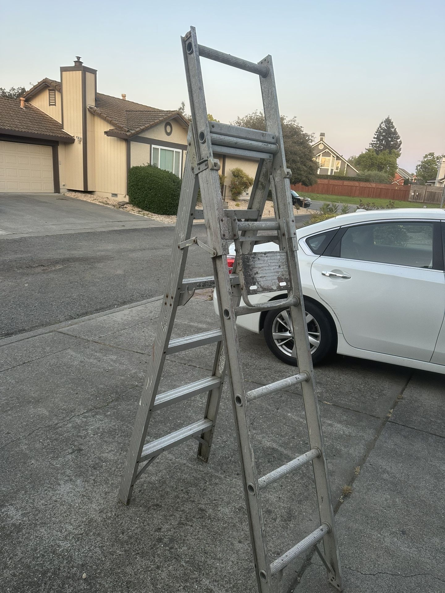 aluminum ladder