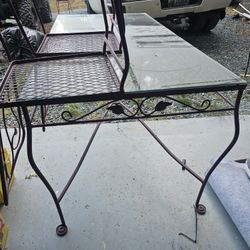 Antique Patio Table And Chairs