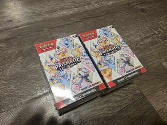 Pokemon Cards Prismatic Evolutions Booster Bundle