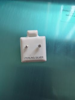 Small 925 Stirling Silver Earing