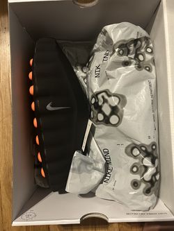 Nike Mind 001 Slides Black Chrome Women’s Size 12W