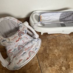 Baby Chair And Bathtub 