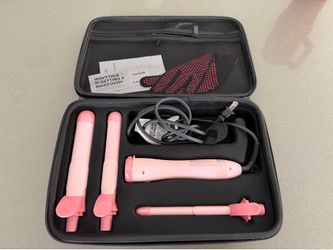 BRAND NEW Wavytalk Pro Rotating Curling Iron Set Automatic Self Rotating