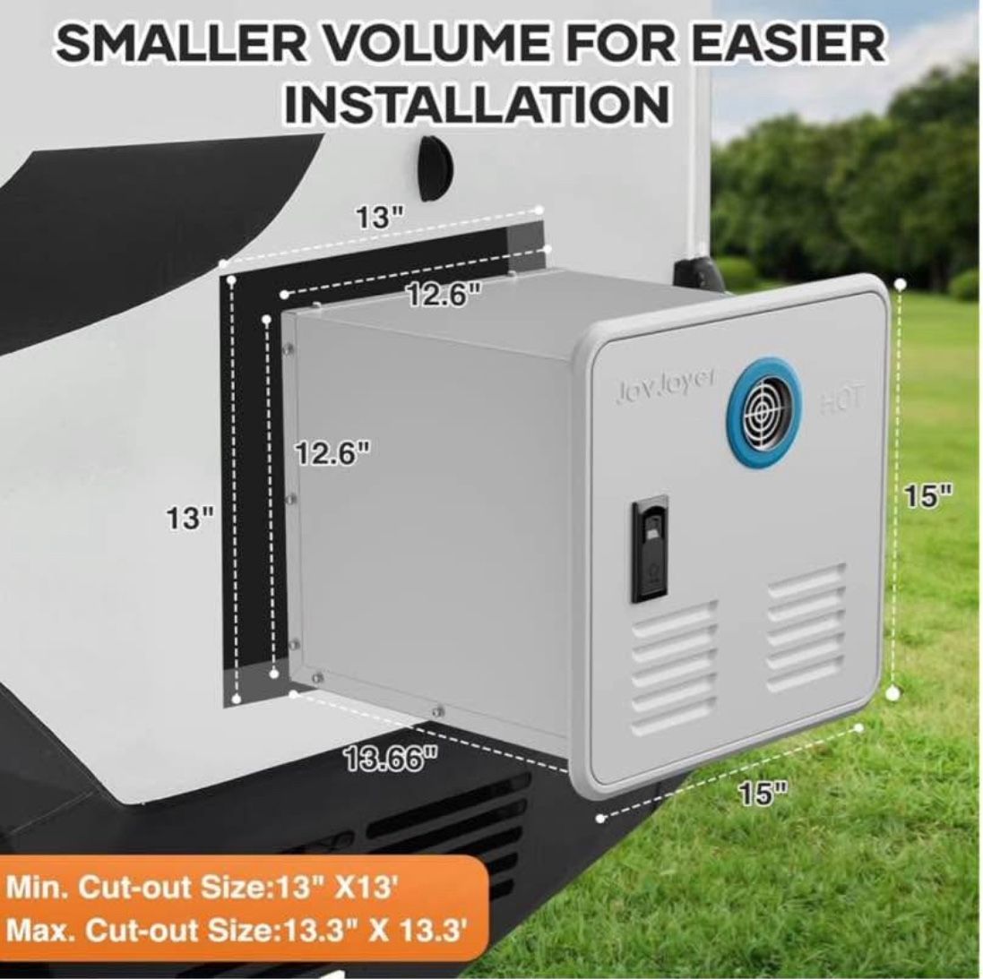 RV Gas water Heater New/nuevo
