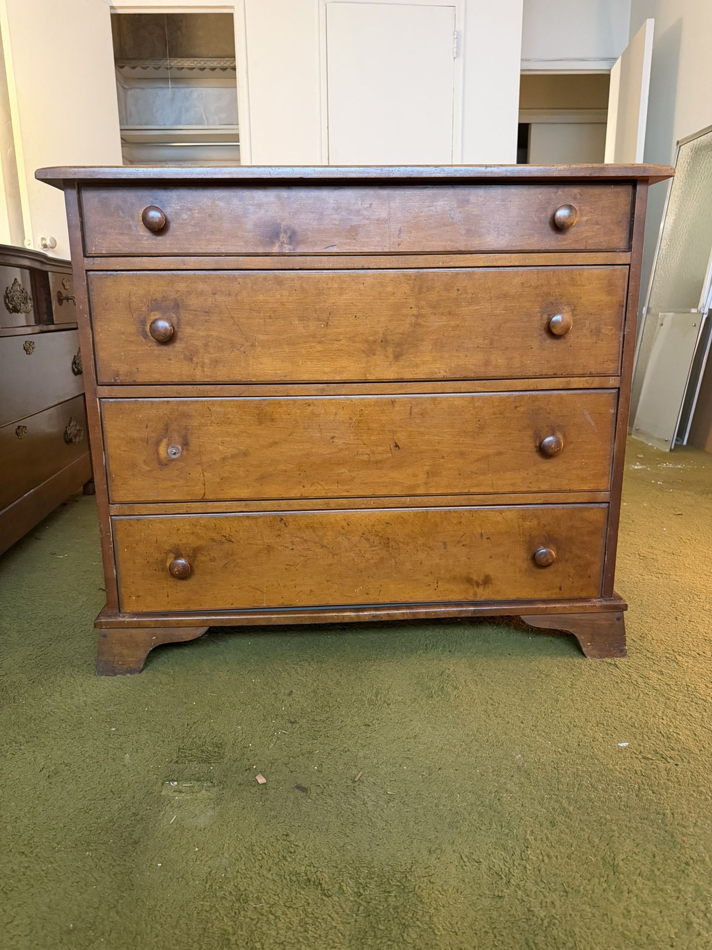 Antique Solid Wood Dresser- DIY Project - Heavy Duty