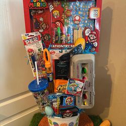 Super Mario 🐰Easter basket